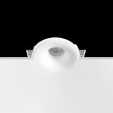 Spot en plâtre GU10 de 85 mm de diamètre et 110 mm de hauteur