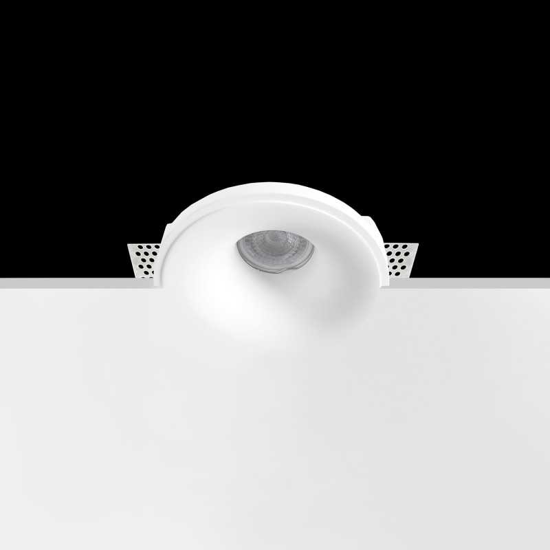 Spot en plâtre GU10 de 85 mm de diamètre et 110 mm de hauteur