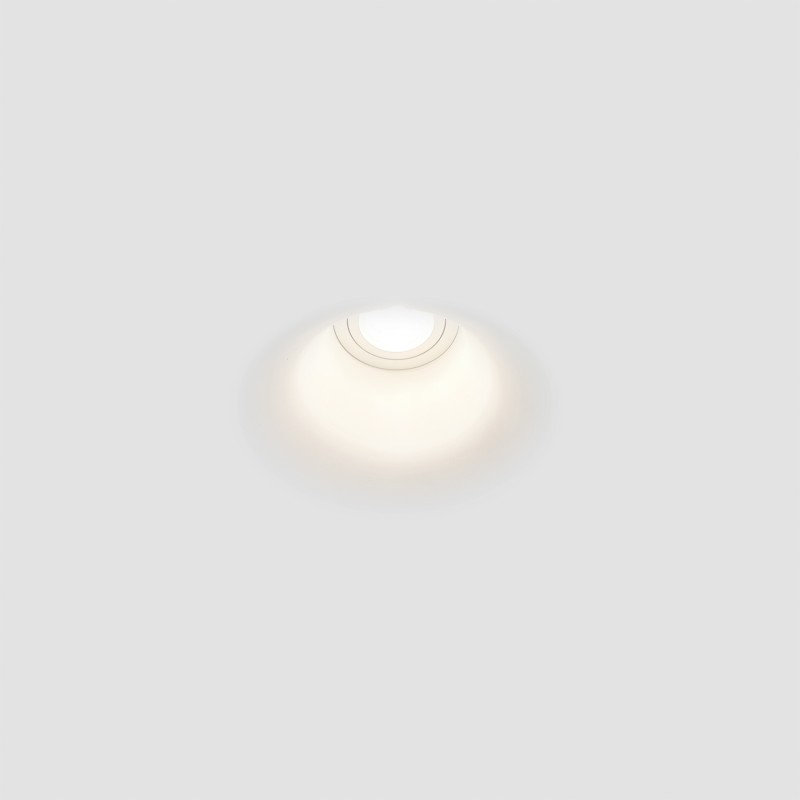 Spot en plâtre GU10 de 85 mm de diamètre et 110 mm de hauteur