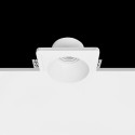 Spot en plâtre GU10 de 73 mm de diamètre et 123 mm de hauteur