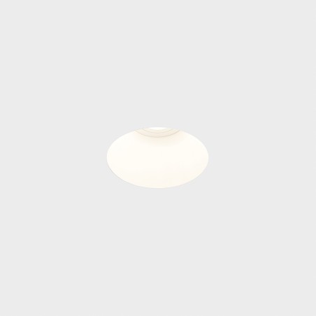 Spot en plâtre GU10 de 73 mm de diamètre et 123 mm de hauteur