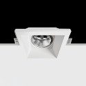 Spot en plâtre 120mm x 120mm x 132mm haut pour AR111