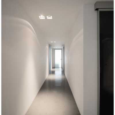 Spot en plâtre 120mm x 120mm x 132mm haut pour AR111
