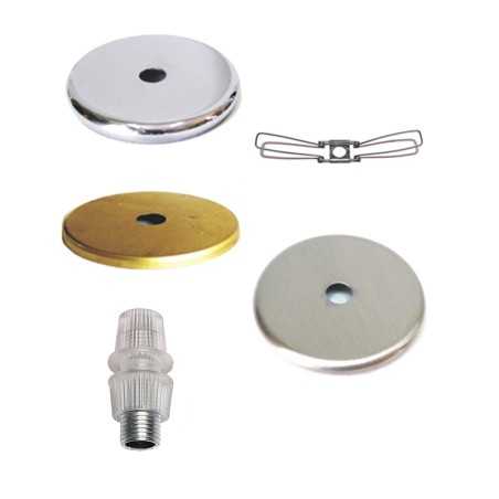 Kit couvercle, resort, serre-câble et tube fileté globes sans col