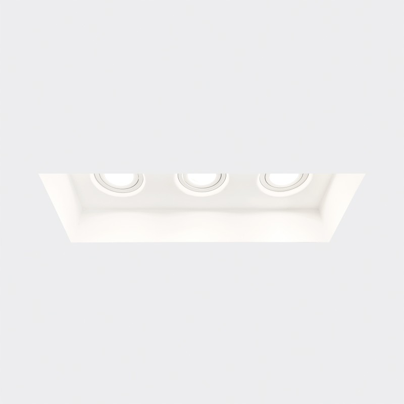 Spot en plâtre GU10 371mm x 140mm x 135mm hauteur