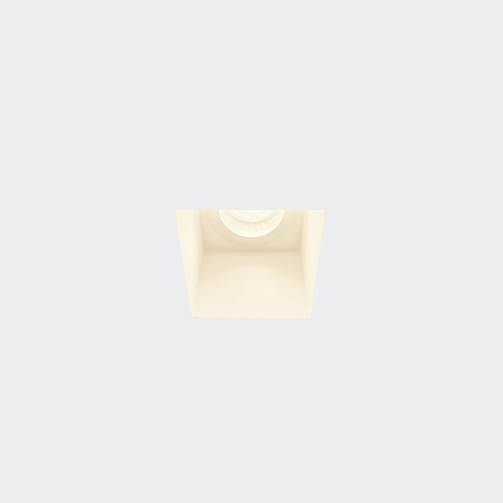 Spot GU10 en plâtre 76mm x 76mm et hauteur 130mm