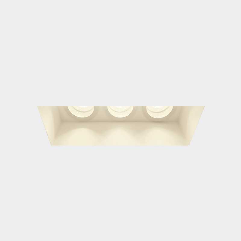 Spot GU10 en plâtre 222mm x 76mm et hauteur 130mm
