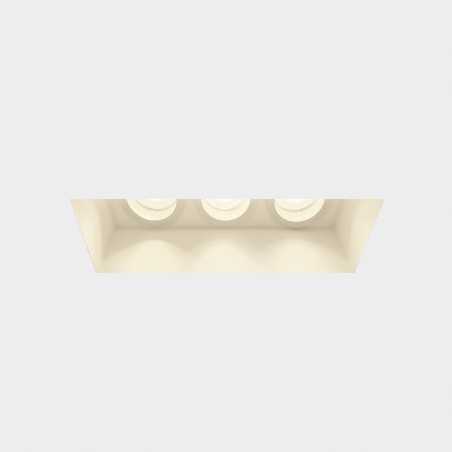 Spot GU10 en plâtre 222mm x 76mm et hauteur 130mm