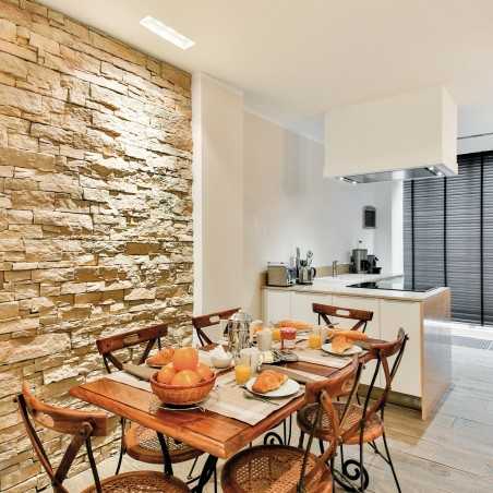 Spot GU10 en plâtre 222mm x 76mm et hauteur 130mm