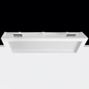 Spot rectangulaire en plâtre 590mm x 150mm
