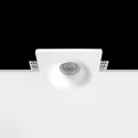 Spot GU10 en plâtre diamètre 76 mm et hauteur 100mm