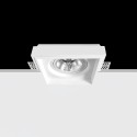 Spot en plâtre 190mm x 190mm x 120mm haut pour AR111