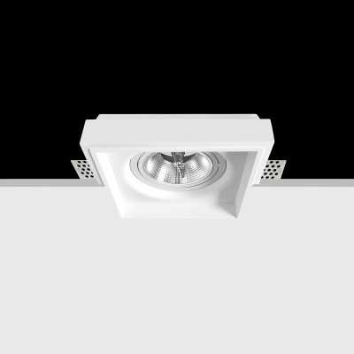 Spot en plâtre 190mm x 190mm x 120mm haut pour AR111