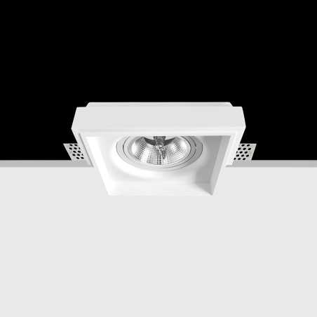 Spot en plâtre 190mm x 190mm x 120mm haut pour AR111
