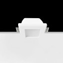 Spot GU10 en plâtre 70 mm x 70 mm et hauteur 115mm