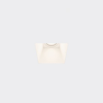 Spot en plâtre GU10 100mm x 100mm et hauteur 130mm