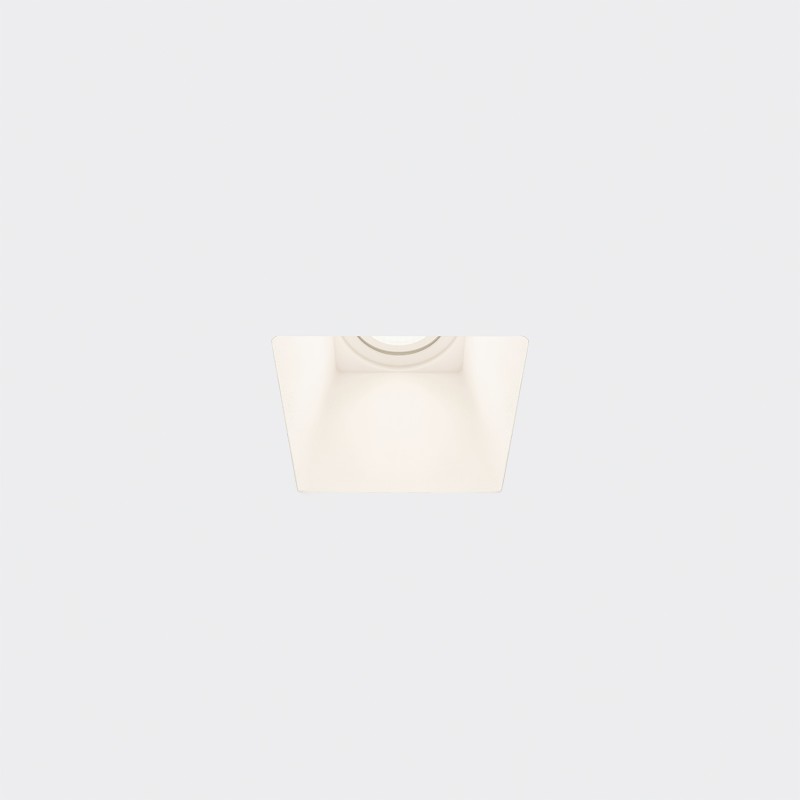 Spot en plâtre GU10 100mm x 100mm et hauteur 130mm