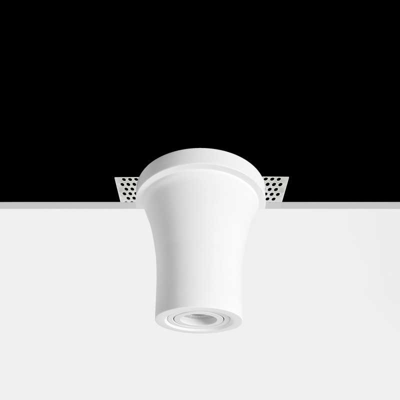 Spot en plâtre GU10 orientable diamètre 162 x 146mm