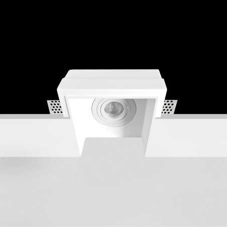 Spot d'angle GU10 140mm x 145mm et hauteur 120mm