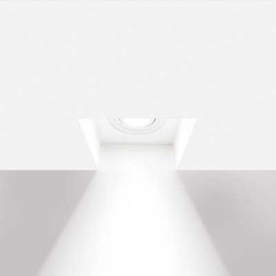 Spot d'angle GU10 140mm x 145mm et hauteur 120mm