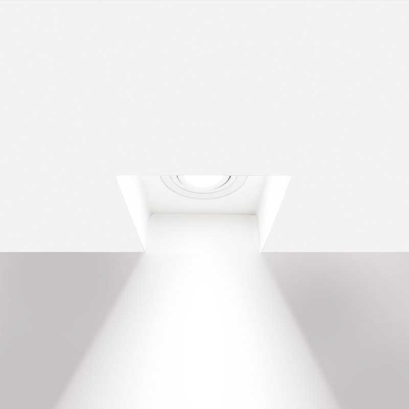 Spot d'angle GU10 140mm x 145mm et hauteur 120mm