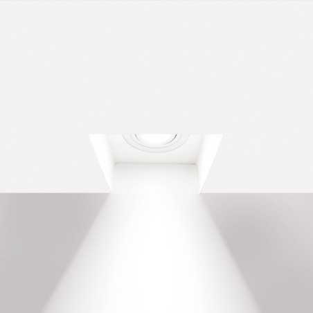 Spot d'angle GU10 140mm x 145mm et hauteur 120mm