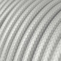 Câble décoratif textile à mètres homologué couleur argent