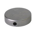 Support en fer diamètre 80mm x 20mm avec sortie latérale