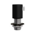 Collier métallique cylindrique pour câble M10x1 | AccessoiresPourLampes.fr