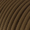 Câble décoratif textile à mètres homologué brun pâle