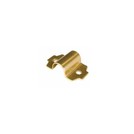 Fixation murale et plafond en laiton pour tubes de 10 mm