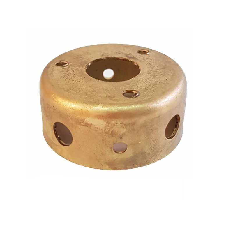 Support en laiton 60 mm diamètre x 28,3 mm une sortie 22 mm