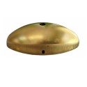 Support en laiton 130 mm diamètre x 73,5 mm avec une sortie