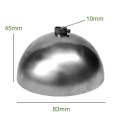 Support Ø100mm x H.55.6 mm fer
