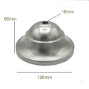 Support classique fer à peindre 120mm diamètre une sortie