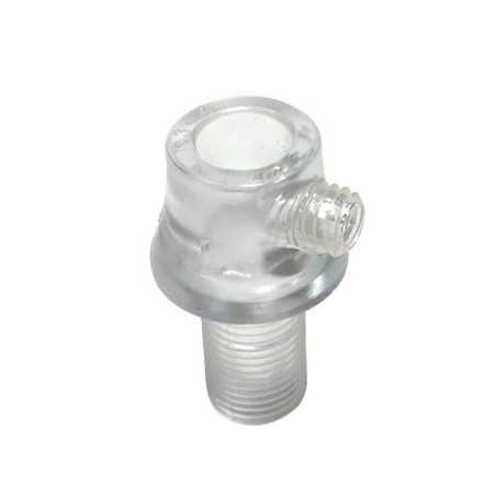 Prisonnier en plastique transparent 10/100 tige longue