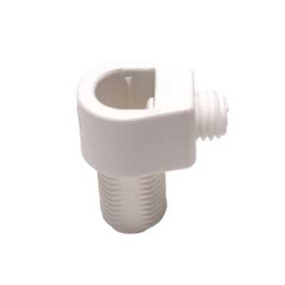 Serre-câble plastique blanc 10/100 à filetage court
