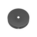 Rosace métallique cylindrique avec interrupteur | AccessoiresPourLampes.fr