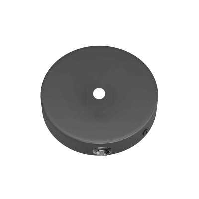 Rosace métallique cylindrique avec interrupteur | AccessoiresPourLampes.fr
