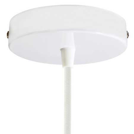 Rosace cylindrique métallique pour luminaires | Design personnalisable