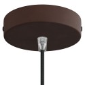 Rosace cylindrique métallique pour luminaires | Design personnalisable