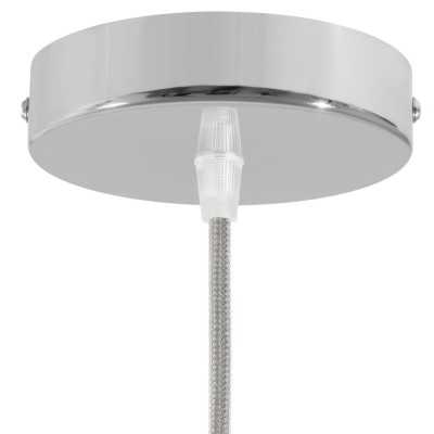 Rosace cylindrique métallique pour luminaires | Design personnalisable