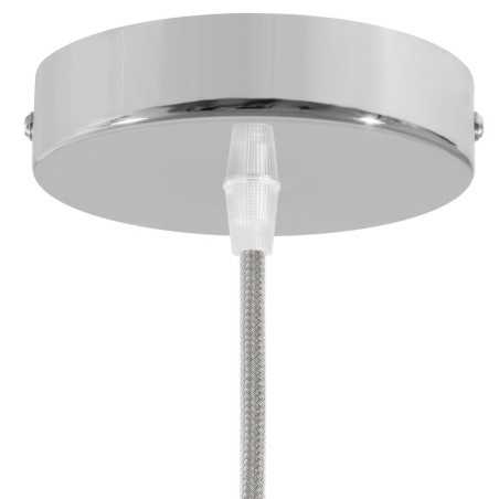 Rosace cylindrique métallique pour luminaires | Design personnalisable