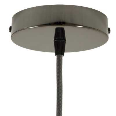 Rosace cylindrique métallique pour luminaires | Design personnalisable