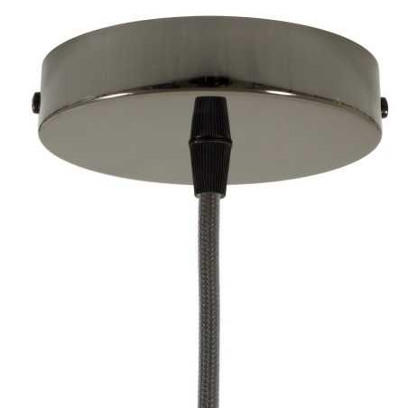 Rosace cylindrique métallique pour luminaires | Design personnalisable
