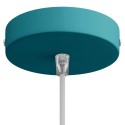 Rosace cylindrique métallique pour luminaires | Design personnalisable