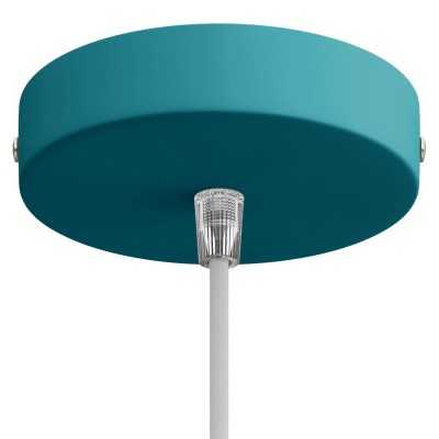 Rosace cylindrique métallique pour luminaires | Design personnalisable
