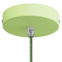 Rosace cylindrique métallique pour luminaires | Design personnalisable