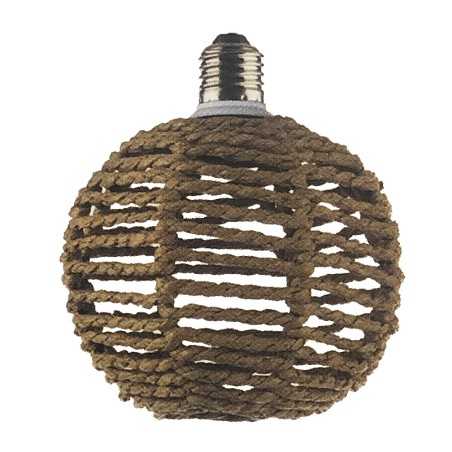 Ampoule corde LED décorative 4W E27 3000K 120mm x 153mm