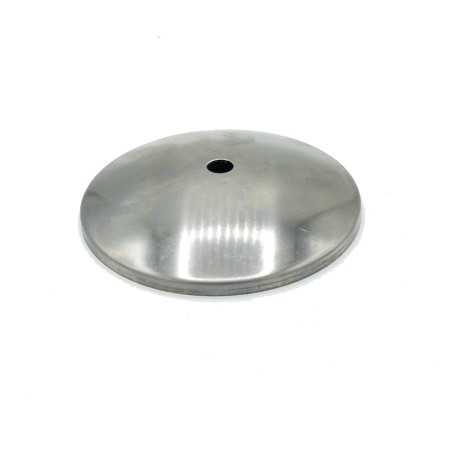 Porte-tulipes concave en fer brut de 105mm diamètre x 4mm